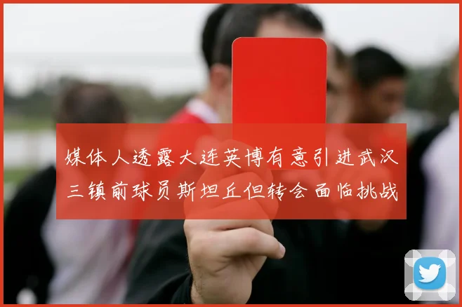 媒体人透露大连英博有意引进武汉三镇前球员斯坦丘但转会面临挑战
